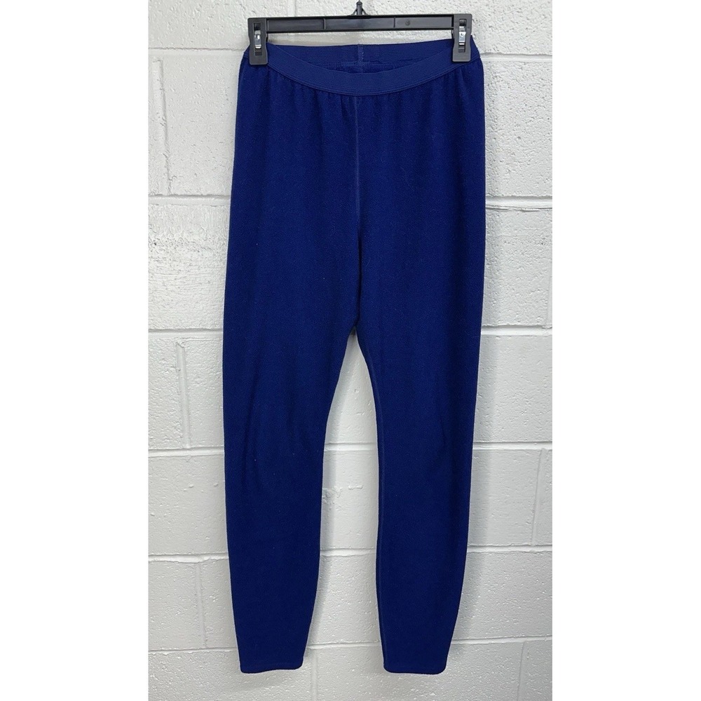 Patagonia Base Layer Pants Blue Vintage Capilene Fleece USA / Men's Medium